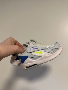 Nike Air Max Bolt Toddler Sneakers - White/Blue/Volt